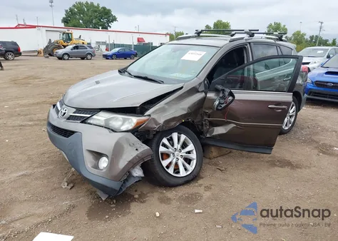 2014 Toyota Rav4 Limited z USA, uszkodzony, nr VIN 2T3DFREV4EW213691